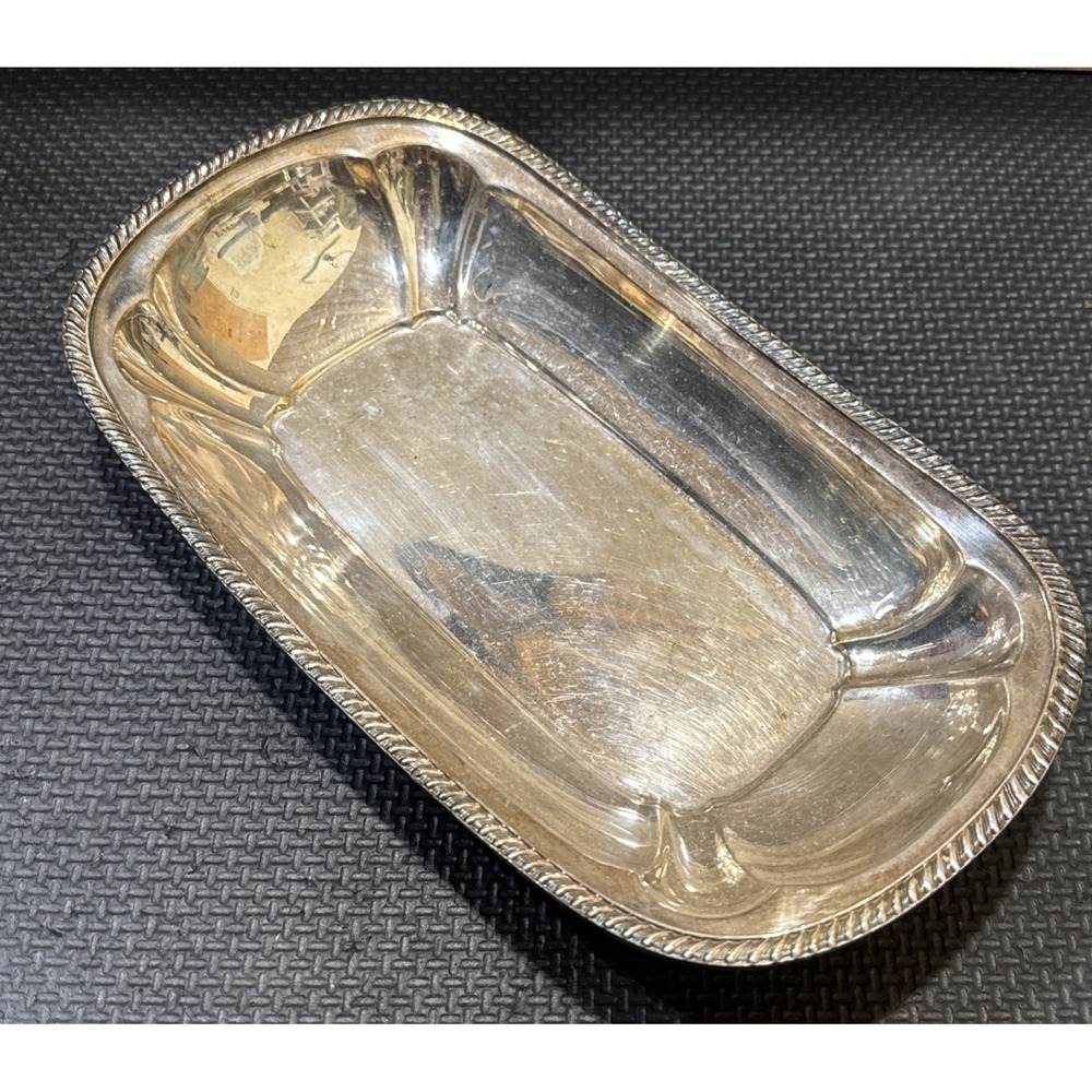 Vintage Viking V23 Silverplate Side Serving Dish